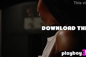 Curvy big ass ebony babe Jenna Foxx felt her heart pounding. She refused to quit despite the challenge.