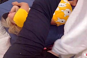 Stepmom Dreams of Stepson's Dick Stuffing Mouth Pussy Then Throat Cum!