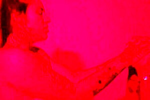 hot tattoo girl fucked rough in redroom damn