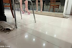 Artemisia Love Strips In Sexy High Heels Tease