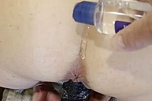 naughtyhotkitten bends over for bbc doggystyle with monster cock pounding her pretty pussy