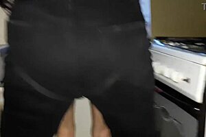 stepmom pops my anal cherry in the kitchen and i can't get enough