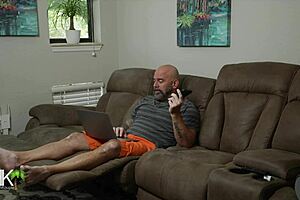 ghostface halloween handjob gets super sloppy in part one of three homemade fun