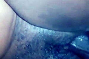 while i was away she met BIG BLACK DICK guy for DOGGYSTYLE riding and creampie