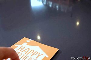 husband watches slut wife choke on huge bbc! she begs cum in mouth cuckold style