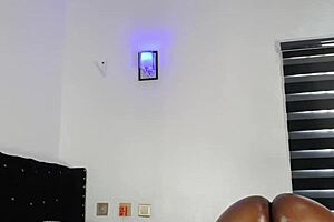 bbw ebony milf mara exotic oils up fat ass for wild shaking session