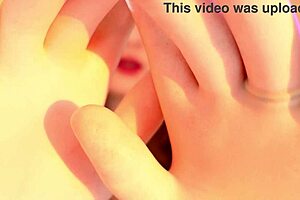 loving arya grander's hot glove fetish