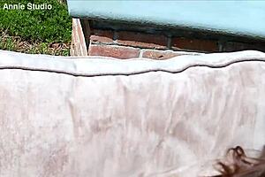 Naughty neighbor candi annie milf mmmf outdoor group fun