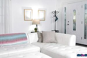 wanna watch your milf boss rim and lick petite teen assistant??