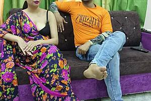 Indian saas begs damaad ji for FIRST TIME ANAL CREAMPIE