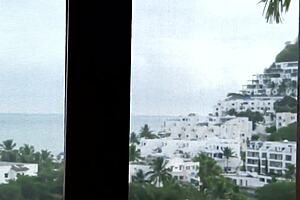 my stepson can't stop jerking to my hairy milf pussy cumming hard wants to fuck me bad