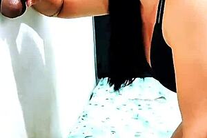 Halloween Oil Tits White Stepdaughter Sucks Black Monster Cock