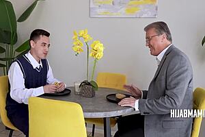 is serving her stepson really haram for this shy arab stepmom?