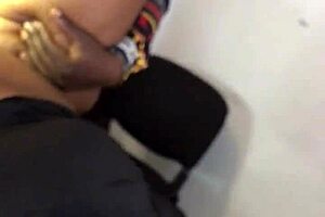 52-Year-Old Chubby African Mama's Office Lick Sex Tape