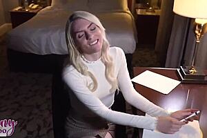 celestina blooms rides seth brogan till pussy creampie drips on ass