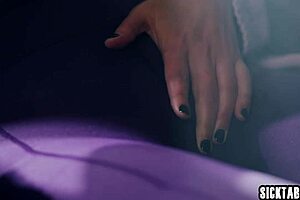 kira noir's horny strapon ravages casey calvert's big ebony ass