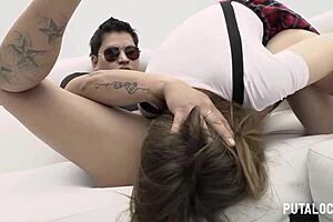 Putalocura's submissive lilit sweet endures brutal bdsm gangbang pounding