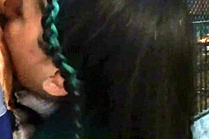 friend's balcony blowjob turns into my hard pussy pounding