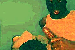bbc makes young black teen stroke huge cock to wild orgasm?