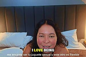 Hot tattooed latina wife slut marked forever by cuckold hubby for sharing