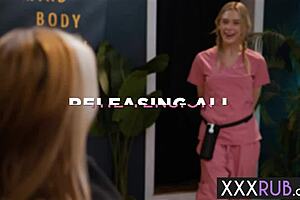 Sexy Cubbi Thompson Pounds Big Ass Teen Dylan Moore Post-Massage Lick Fest