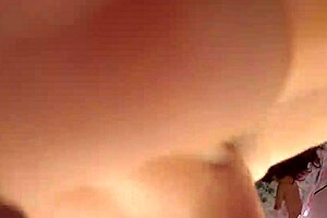 Chubby Mexican wife moans loud as hubby fucks her big pussy missionary to creampie