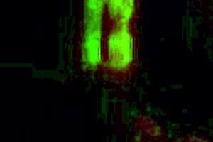 submissive girlfriend's shaved ass gets wrecked by fuck machine dildo close-up in fishnets... gaping whore heaven!