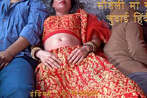 indian stepmom seduces stepson for dirty hindi pussy fuck