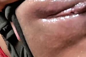 wanna see me squirt buckets masturbating for a mexican fan with my bunny dildo?