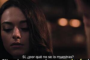 blonde brunette threesome taboo fuck, spanish sub heat