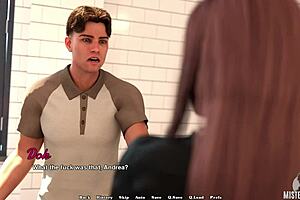 horny redhead teen slut's shaved wet pussy up close begging for it