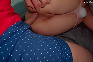 Stepson Pounds Stepmom Fat Ass Anal Creampie Worship Big Pussy Lips Gaping