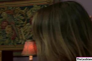 alexis fawx seduces hot teen into steamy lesbian play