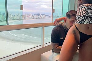 pretty latina neighbor's swollen pussy fucked daily now complete