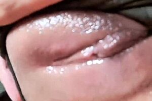 wanna see me squirt buckets masturbating for a mexican fan with my bunny dildo?