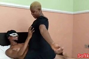 Wet Big Pussy Craves Two Monster Cocks Stretching Deep