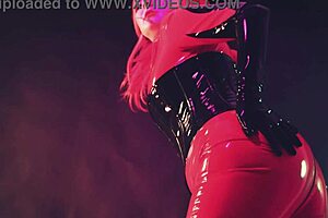 Latex Big Ass Milf Arya Grander Teases Juicy Curves