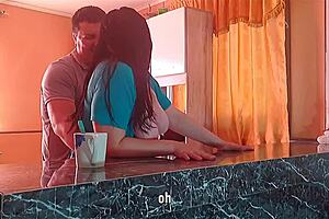 Neighbor fucks cheating housewife hard, doesn't she love it?