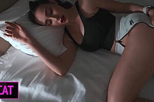 stepson dreams fucking stepmom till hot facial