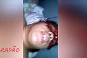 garganta profunda on fat saggy tits humiliates cuckold pov