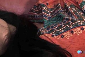 bhabi rides white cock apartment cum covered tits