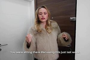 Mum's Friend Grabs Teen Cock for Wet Pussy and Ass Creampie Ride