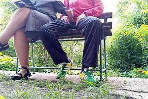 lustful mother-in-law cums heavy watching outdoor hairy flash?