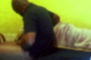 Ebony BBW milf rides fat ass cowgirl missionary