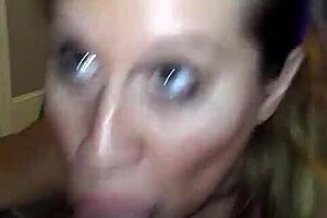 milf savage sarah deep sucks cock swallows husband cumshot