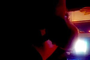 Hotwife sucks bull's monster cock with heels on 👠🍆💦😘