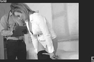 Luxury milf in lingerie heels bangs doctor hard in hospital group!