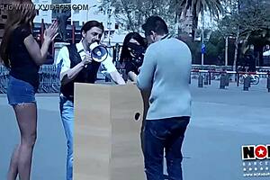 Blonde Teen Emo With Natural Tits Gets Anal Creampie