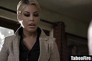 Innocent Brunette Teen 18+ Fucked Hardcore Threesome Teacher Milf Principal