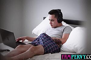 Hey, stepson easing that built-up tension in bree brooks' milf pussy!